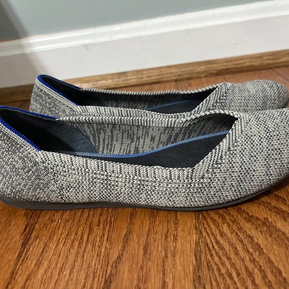 Rothy's - The Flat - Heather Grey - Size 7 - Picture 5 of 6